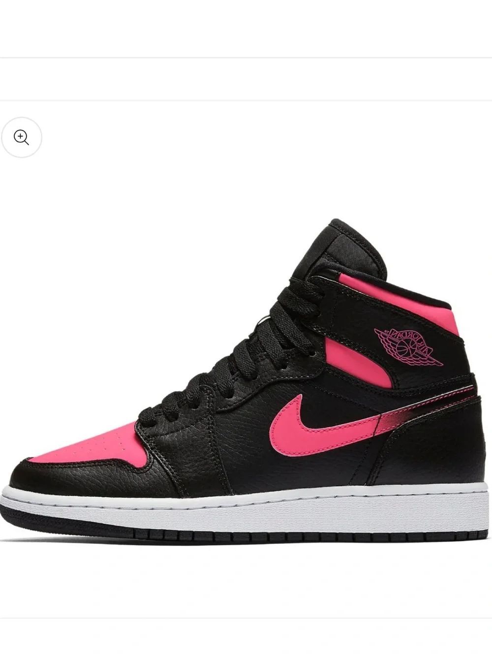 Air Jordan 1 Retro High GG Black Hyper Pink Size 6.5Y / 8 Women
